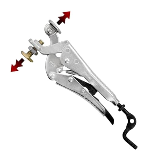 PE6 Expand-O Reverse-Action Clamping Plier, 500 LBS Clamping Pressure, 1" to 1-3/4" Range, 6.5" Size