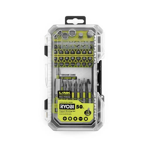 50 Pc. Impact Rated Driving Set