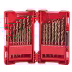 RED HELIX Cobalt Drill Bit Set