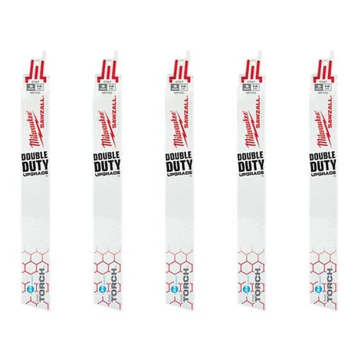 9" 14 TPI The Torch Ice Hardened SAWZALL Blades (5 Pk)