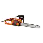Corded chainsaw, 15‑amp, 18‑inch