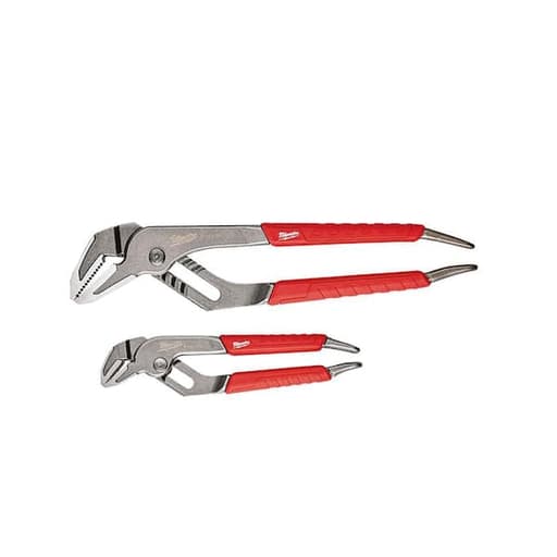 6" & 10" Comfort Grip Straight Jaw Pliers Set