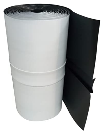 Under Deck Drainage System -Z/50/16-50 feet Long Roll, for 16 inches Joist Spacing, 30 Mil Thick Trough, top Side Black + Down Side White.