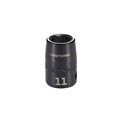 3/8-in Drive 11mm Metric Impact Shallow Socket
