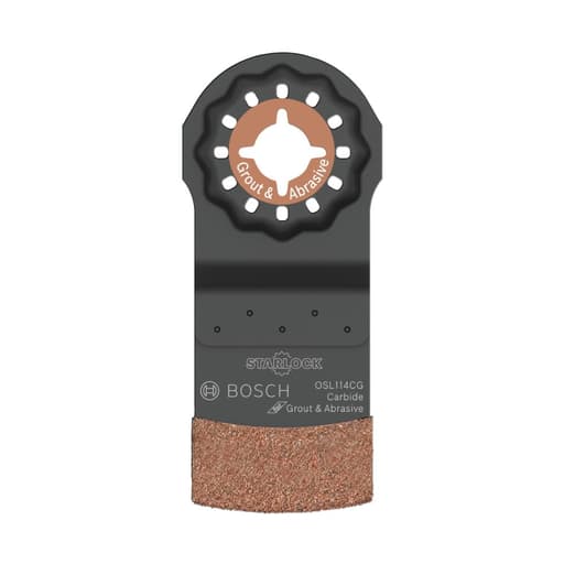 Starlock Oscillating Multi-Tool Carbide Grit Plunge Cut Blade