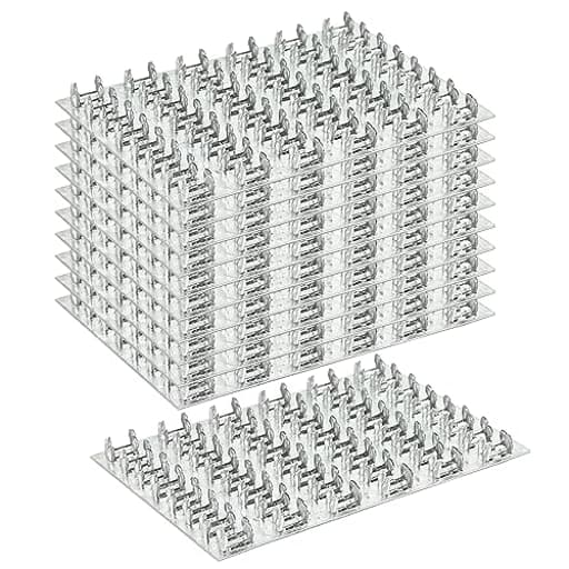 10 Pcs Truss Plates 4x6 Inch, Pronged Truss Mending Plate with Nail Teeth, Mending Plates for Wood Trusses Construction