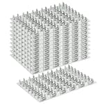 10 Pcs Truss Plates 4x6 Inch, Pronged Truss Mending Plate with Nail Teeth, Mending Plates for Wood Trusses Construction