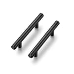30 Pack | 5 Inch Cabinet Pulls Matte Black Stainless Steel Kitchen Drawer Pulls Cabinet Handles 5 InchLength, 3 Inch Hole Center