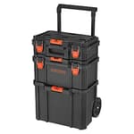 by BLACK+DECKER BLACK+DECKER BDST60500APB Stackable Storage System - 3 Piece Set
