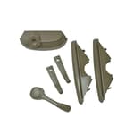 Andersen Traditional Style Window Hardware Pack for Casement & Awning Windows - Stone