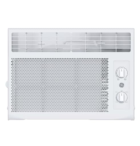 Window Air Conditioner Unit, 5,000 BTU for Small Rooms up to 150 sq ft. with Manual Adjustable Fan and Cooling Settings, Perfect for Small Bedroom or Living Room, Easy Install Kit Included, White