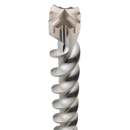 MX4 4-Cutter SDS Max Rotary Hammer Drill Bits