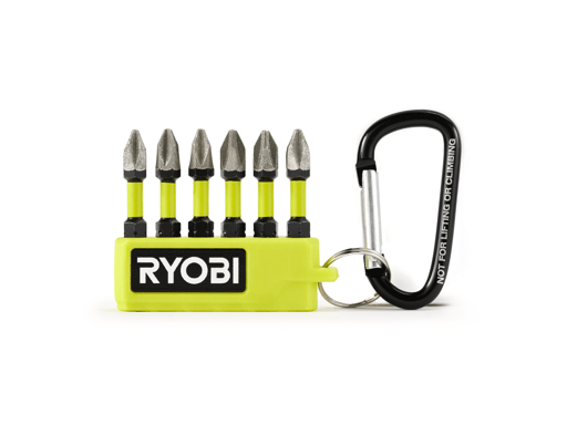 2" Diamond Grit Impact Drive Bits (6-Piece)