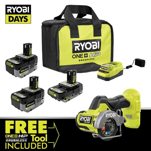 Lithium High Performance Starter Kit with Compact Brushless Cut-Off Tool