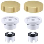 2 Pack Vacuum Breaker Repair Kit Replacement for VACVBKX1B, Outdoor Faucet Repair Kit, ASSE 1019-A Vacuum Breaker for Traditional Anti Siphon Frost Free Sillcock Valves Anti Siphon Valve Repair Kit