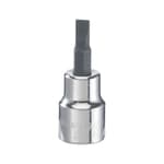 3/8-in Drive 7/32-in Flathead Screwdriver Bit Socket