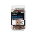 Starborn Deckfast Deck Screws for Metal Framing - 100 Accessory Pack Cedar #10 x 1-5/8" Size