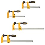 12 in and 6 in Bar Clamp Set (4 pc)