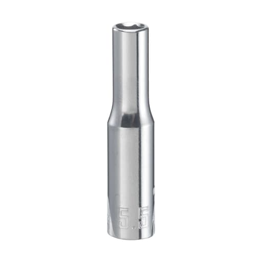 1/4-in Drive 5.5mm 6 Point Deep Socket