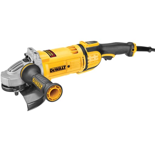 7 in. 4.9 HP Angle Grinder with No Lock-On