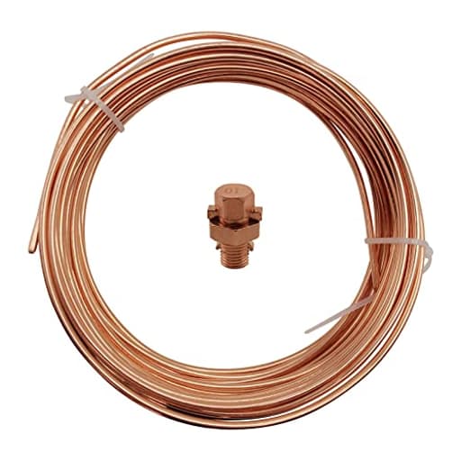 Soft ANNEALED Ground Wire Solid 10 AWG 25 FEET Copper Cables Electronic Wire Cable Electrics DIY