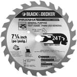 7-1/4 Bulk PIRANHA 24T Saw Blade