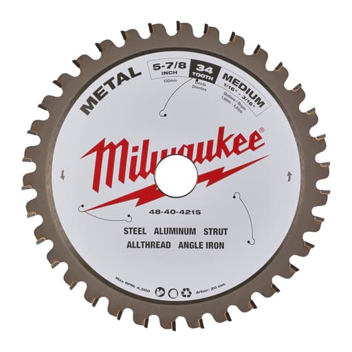 5-7/8" Metal Cutting Circular Saw Blade
