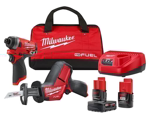 M12 FUEL Impact Driver and HACKZALL Reciprocating Saw Kit