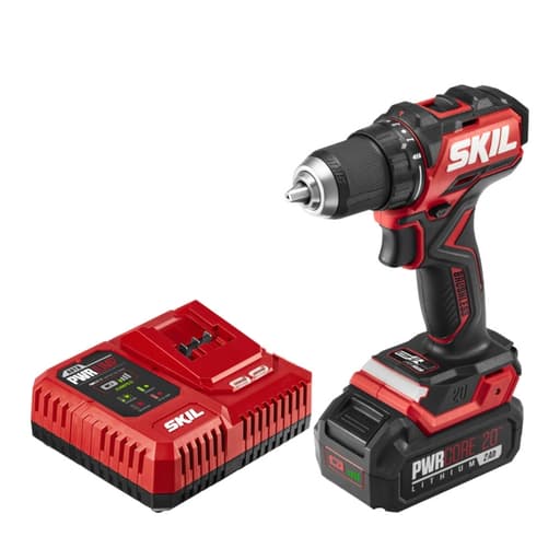 PWR CORE 20 Brushless 20V 1/2 in Compact Drill Driver Kit