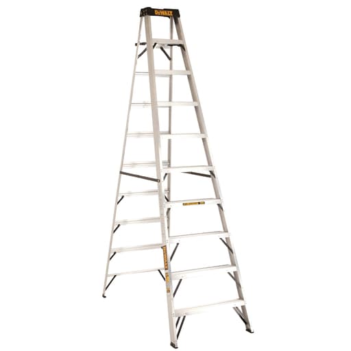10' Aluminum Stepladder (300 lb capacity)