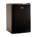 2.5 Cu. Ft. Energy Star Refrigerator with Freezer (Black)