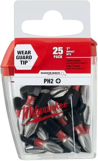 Phillips Impact Bit Contractor Pack