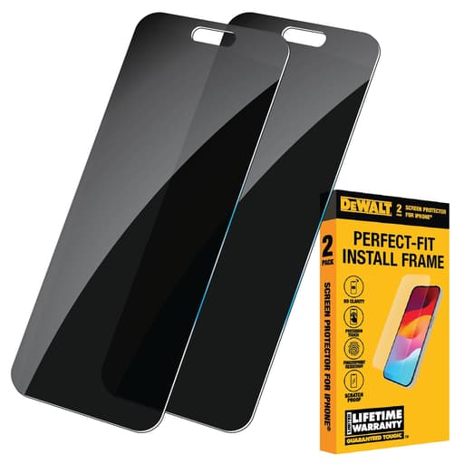 Privacy Screen Protector for iPhone 13/13 Pro/14 (2 Pk)