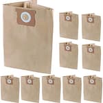 Pack 10 Vacuum Bags For DEWALT 6 to 10 Gallon Shop Vac DXVA19-4101, Dust Collection Bag with Filter For Vacmaster VHBM, Replacement Parts BM08 Accessories Kit