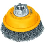 3" x 5/8"-11 HP .014 Carbon Crimp Wire Cup Brush
