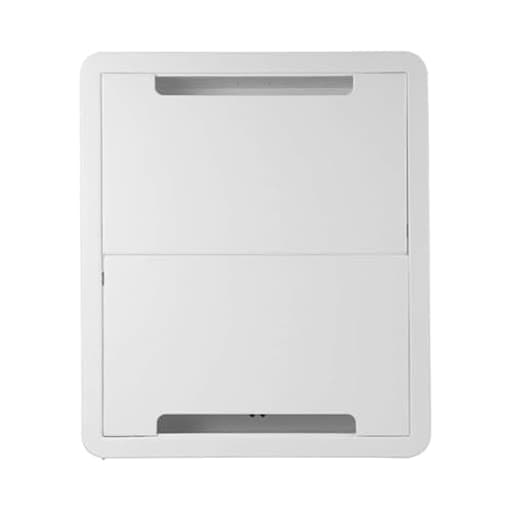 Legrand - OnQ Cable Management, In-Wall Media Box, Dual Purpose Structured Wiring Enclosure, TV Home Theater Recessed Storage Box, 17 Inch, White, ENP1700NA