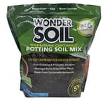 Organic Potting Soil | Ready to Plant Coco Coir Fully Loaded with Nutrients | 3 LBS Bag Expands to 12 Quarts of Indoor Outdoor Soil for Gardens & Plants | Incl Worm Castings, Perlite