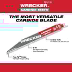 The Wrecker SAWZALL Blade with Carbide Teeth