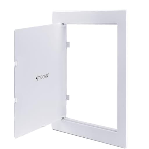 Access Panel for Drywall, 6 x 9 Inch ABS Plastic Wall Hole Cover Access Doors, Easy Install Plumbing Wall Panel for Drywall, Ceiling, Wiring and Cables