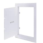 Access Panel for Drywall, 6 x 9 Inch ABS Plastic Wall Hole Cover Access Doors, Easy Install Plumbing Wall Panel for Drywall, Ceiling, Wiring and Cables