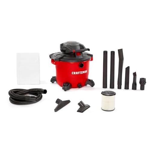 Wet/Dry Vac With Detachable Leaf Blower (16 gal)