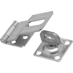 N102-855 V32 Swivel Staple Safety Hasp in Zinc Plated