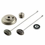 337006NI Accessory Finial Kit, Brushed Nickel