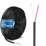 Solid Sprinkler System Wire 18 Gauge Irrigation Wire with UV Resistant PVC Jacket Sprinkler Cable for Underground Irrigation Field Central Control System 30v Ul Listed