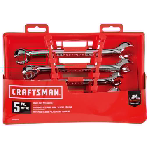 5Pc Mm Fp Flare Nut Wrench Set