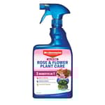 All-in-One Rose & Flower Plant Care, Ready-to-Use, 24 oz, Aphid Spray for Outdoor Plants, Fungicide for Plants
