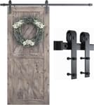 6.8FT Barn Door Hardware Kit, Sliding Barn Door Track -Smoothly and Quietly -Easy to Install -Includes Step-by-Step Installation Instruction Fit 40" Wide Door Panel