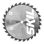10 In. 28-Tooth Carbide Tipped Circular Saw Blade (10-pack)