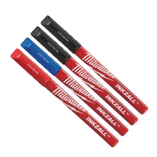 4PK INKZALL Color Ultra Fine Point Pen