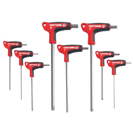 V-Series X-Tract Technology Metric T-Handle Set (8 pc)